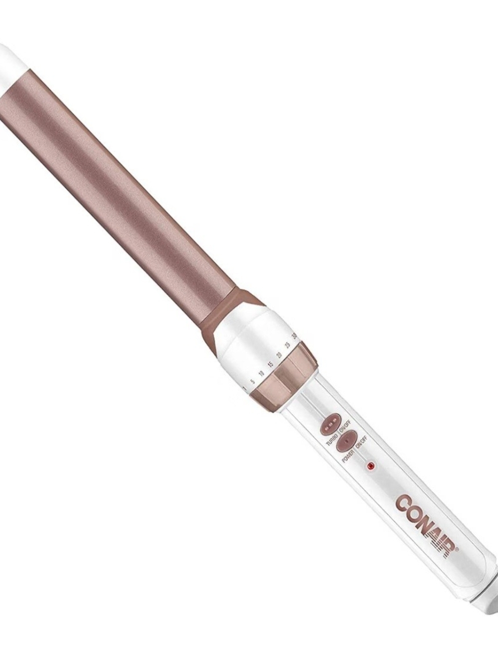 Conair 1" Double Ceramic Clipless Curling Iron